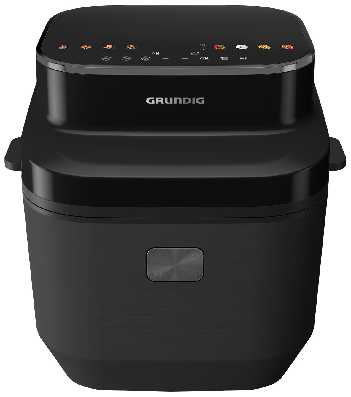 Аэрогриль Grundig FRY 8420, пароварка, 1750 Вт, 3D-нагрев, антипригарное покрытие