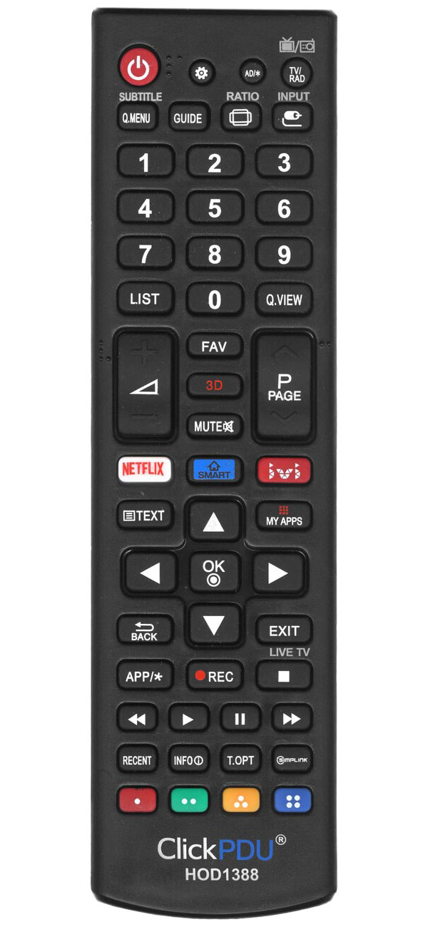 Универсальный пульт ClickPDU для LG (HOD1388)
