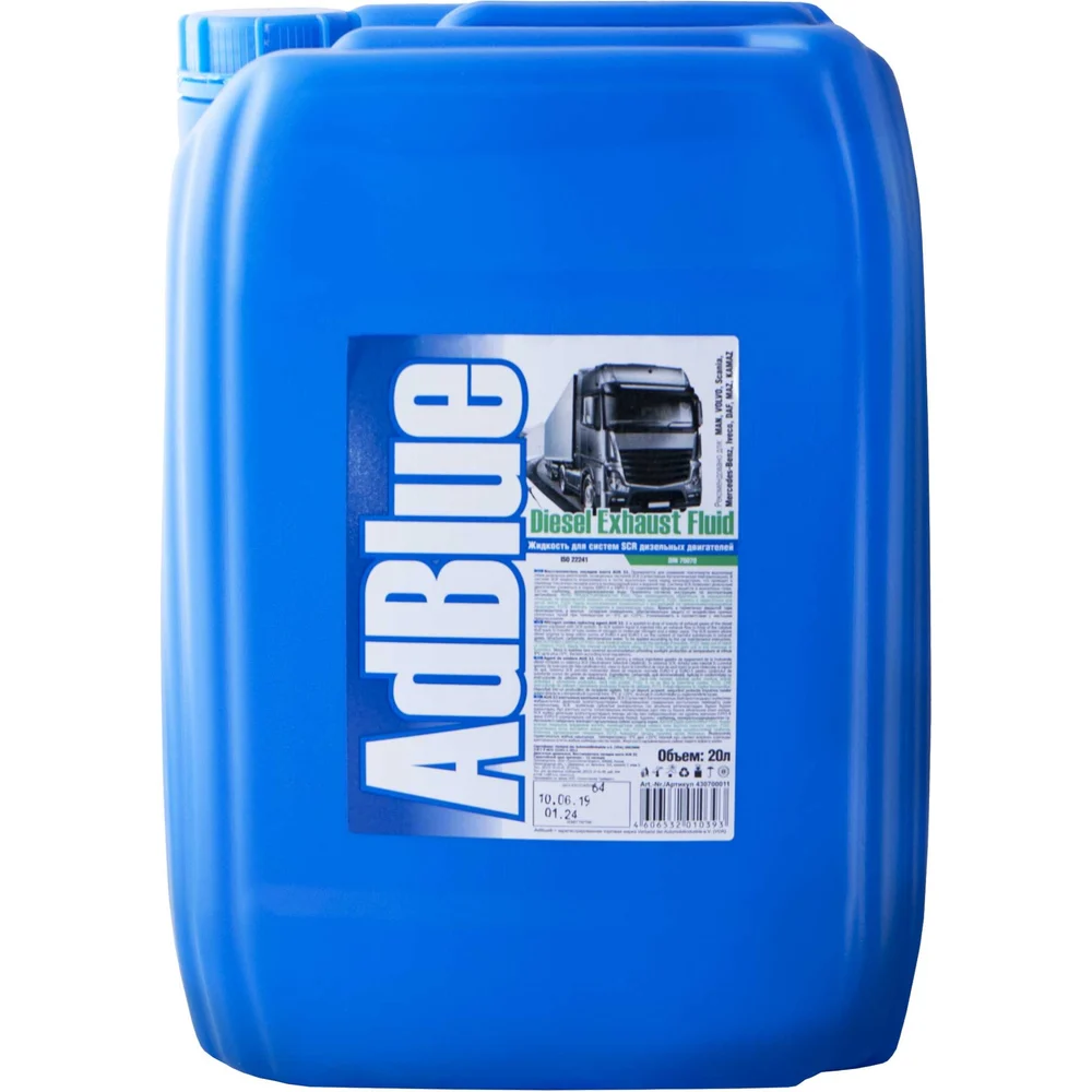Жидкость для систем SCR дизельных двигателей канистра AdBlue 430700011