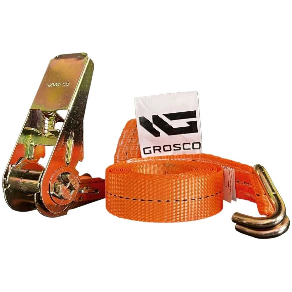 Комплект стяжных ремней для крепления груза Grosco RST10003C5