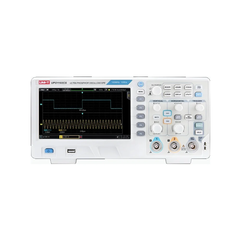 Цифровой портативный осциллограф UNI-T UPO1102CS(UPO2102E)(UTD2102C) 00-00014648