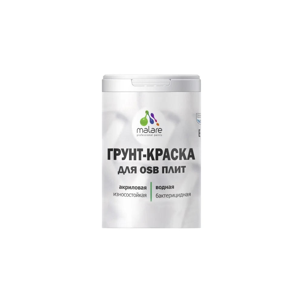 Матовая краска для osb плит MALARE 2036766236276