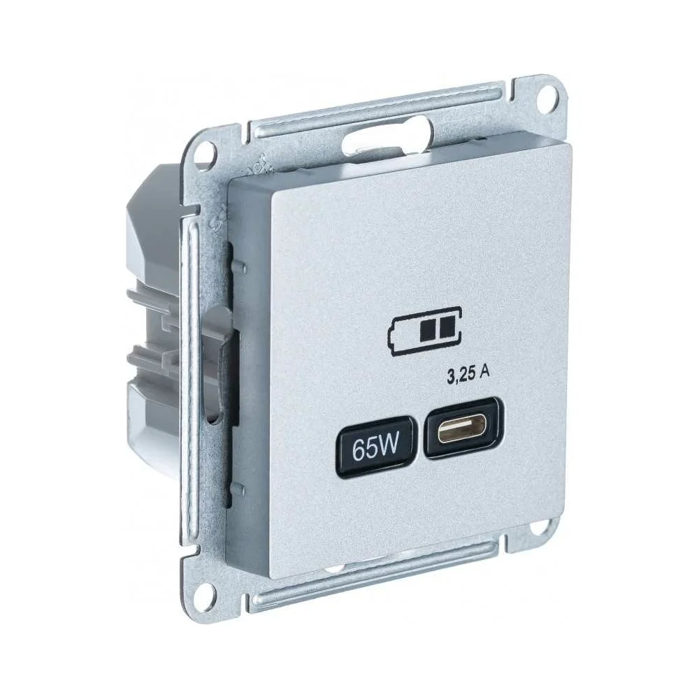Розетка Systeme Electric USB ATLASDESIGN ATN000327