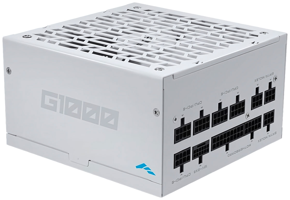 Блок питания Sama G1000 White (HAT-1000yzB1G), 1000W. Gold (G1000-WHGFF001-EU)
