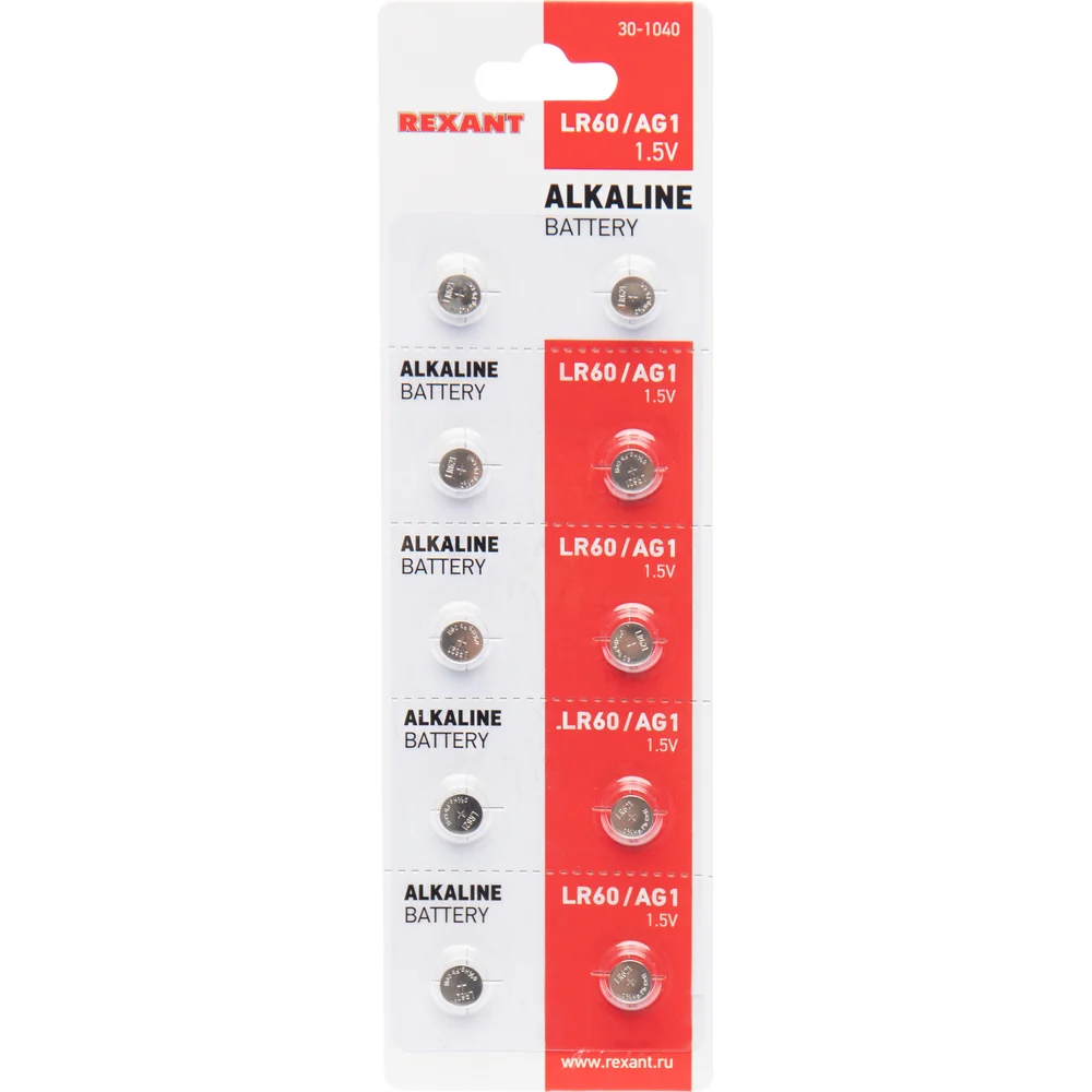 Батарейка REXANT 30-1040