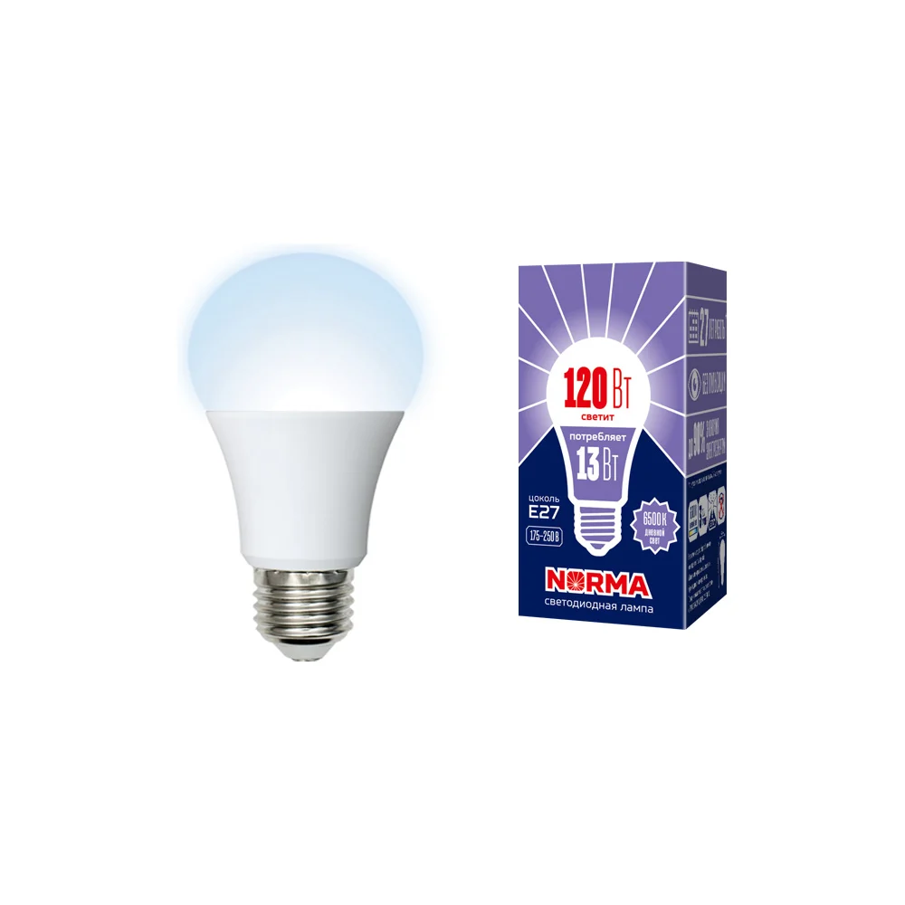 Светодиодная лампа Volpe LED-A60-13W/DW/E27/FR/NR UL-00004022