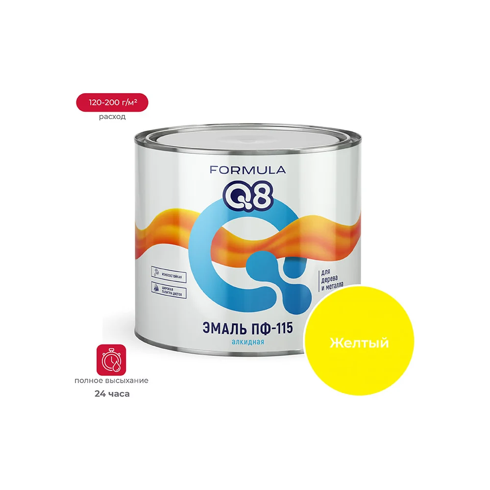 Эмаль ПРЕСТИЖ ПФ-115 FORMULA Q8 48058