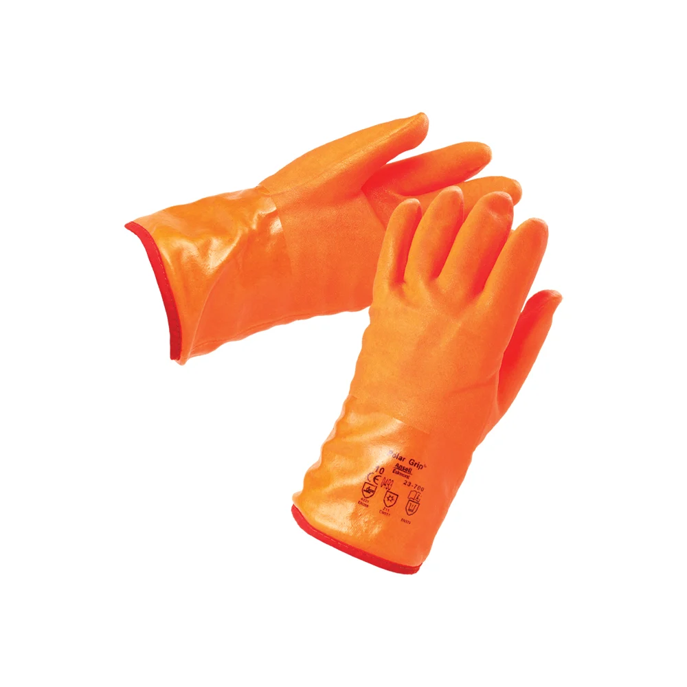 Зимние влагостойкие перчатки Ansell ActivArmr Polar Grip 23-700-10