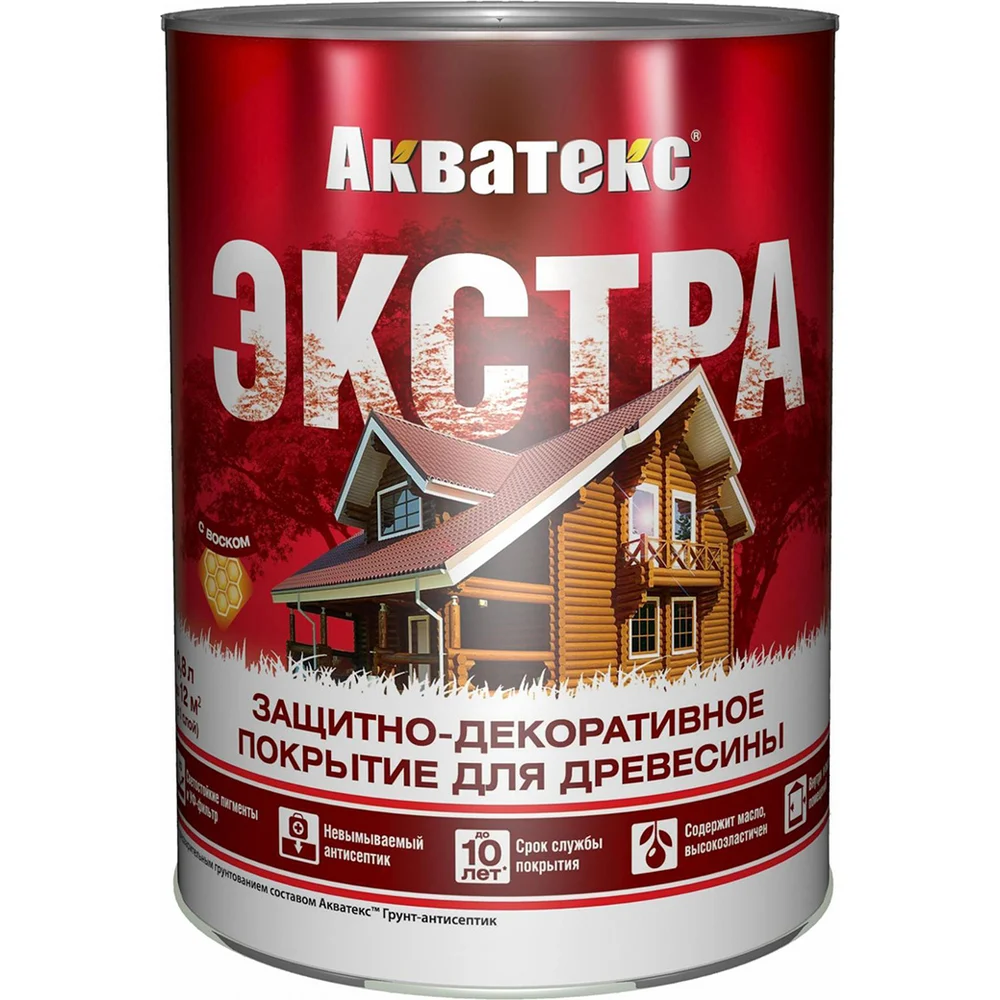 Защитно-декоративное покрытие АКВАТЕКС акватекс-экстра 259773