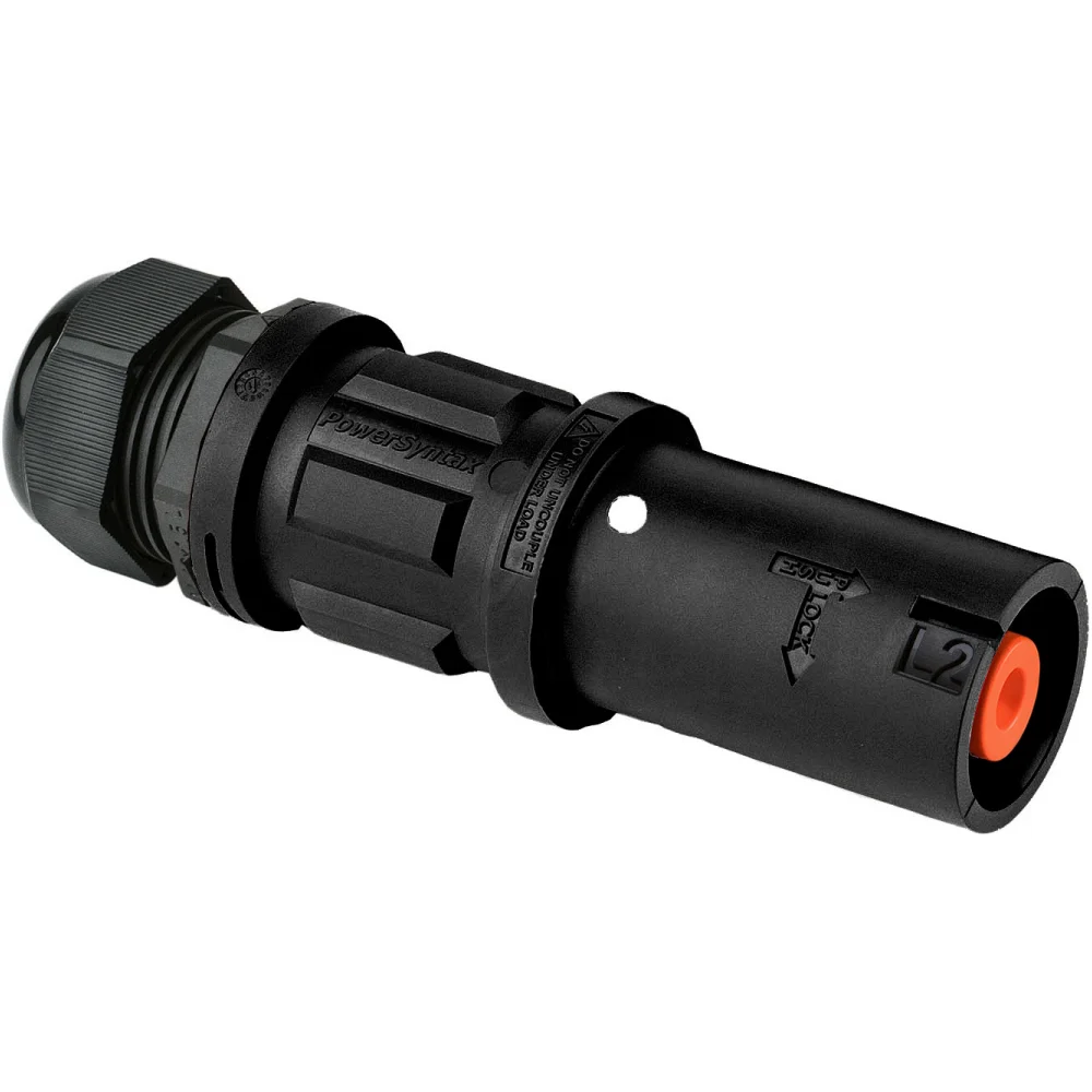 Кабельная розетка Valentini SPZ SPZ4LS2BK120MP