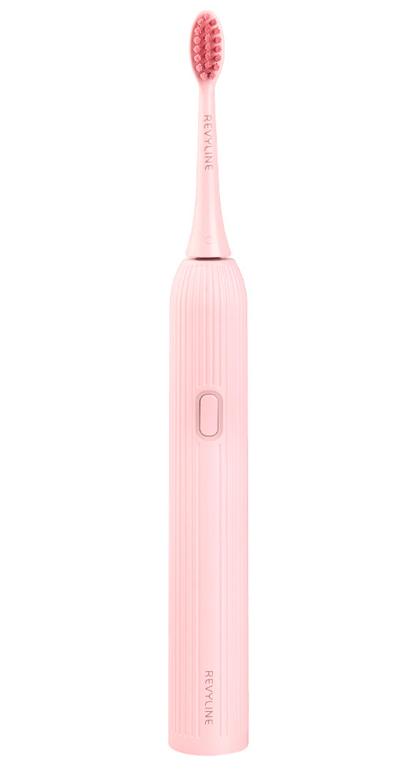 Электрическая звуковая зубная щетка Revyline RL 060, цвет розовый