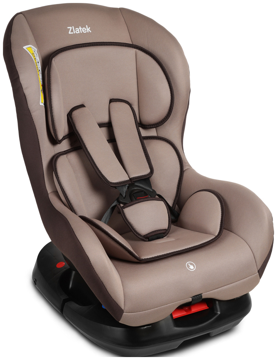 Автокресло Zlatek Zlatek Галеон Lux гр.0+/I, светло-коричневый (KRES4007)