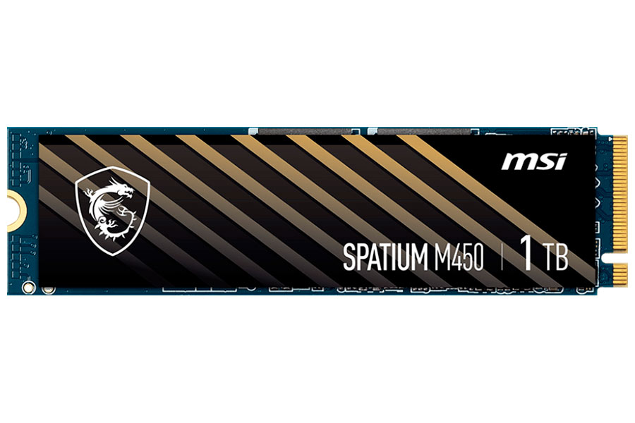 SSD накопитель MSI M.2 SPATIUM M450 1000 Гб PCIe 4.0 (S78-440L980-P83)