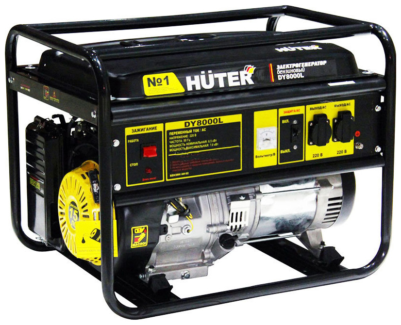 Электрический генератор и электростанция Huter DY8000L 64/1/33