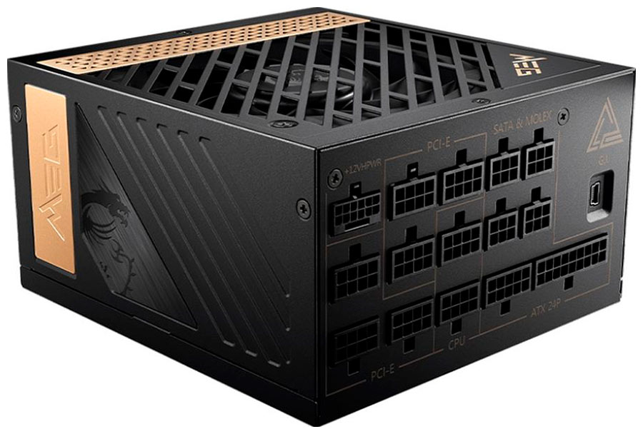 Блок питания MSI MEG Ai1300P 1300W ATX3.0 (306-7ZP4A11-CE0) Platinum