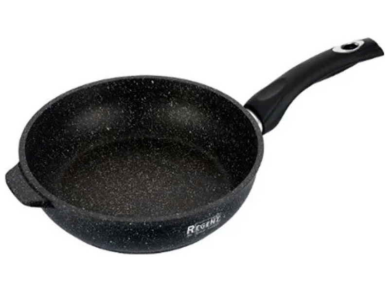 Сковорода Regent inox Linea COSMO, черный/гранит (93-AL-CS-1-22)