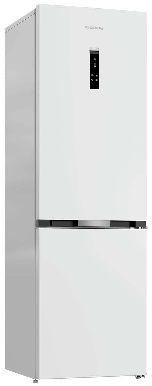 Двухкамерный холодильник Grundig GKPN66930FW, двухкамерный, с зоной свежести, инверторный, белый