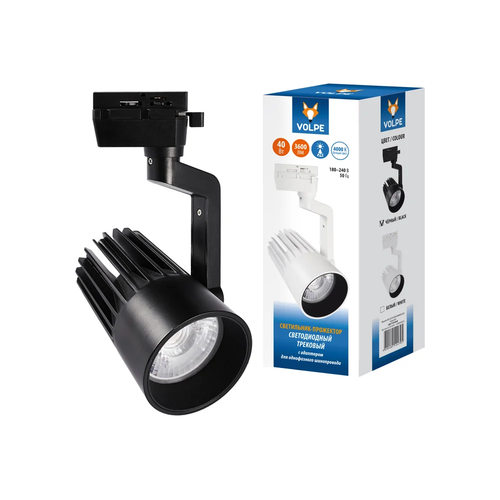 Трековый светодиодный светильник-прожектор Volpe ULB-Q274 UL-00005928