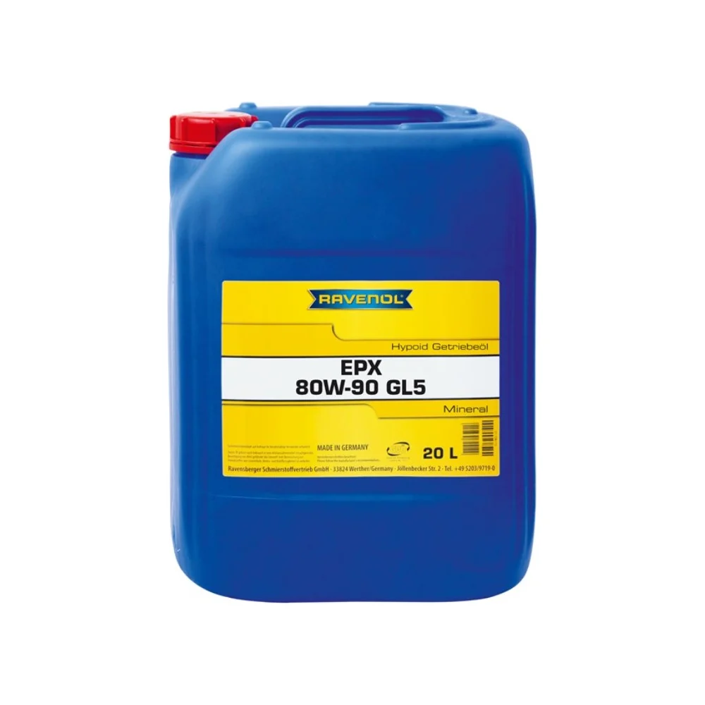 Трансмиссионное масло RAVENOL Getriebeoel EPX 80W-90; GL-5 1223205-020-01-999