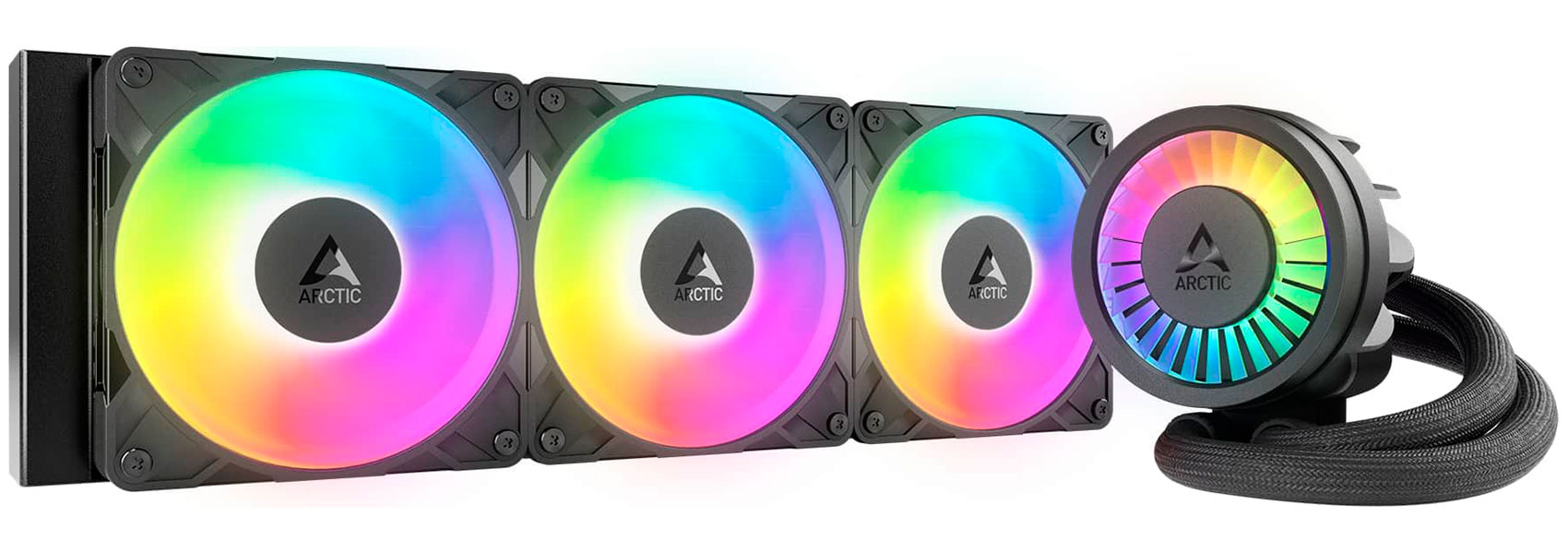 СЖО для процессоров Arctic Liquid Freezer III Pro 360 A-RGB Black (ACFRE00184A)