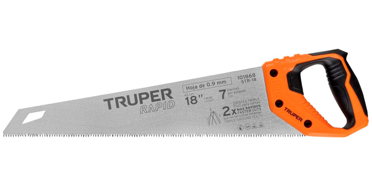 Ножовка Truper STR-18 101868, 450 мм