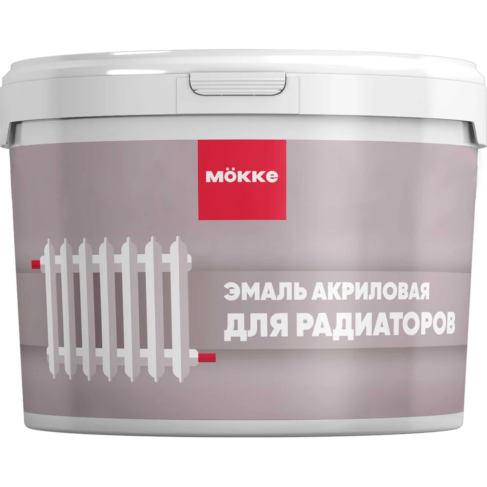 Акриловая матовая эмаль для радиаторов MÖKKE MÖKKE 7445