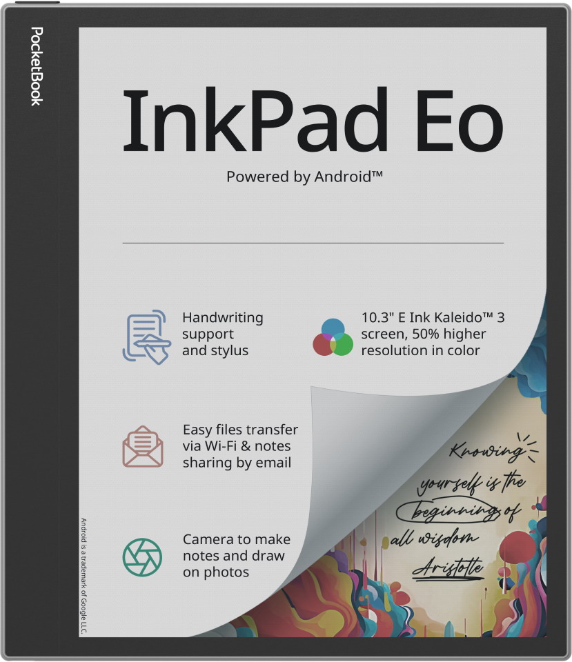 Электронная книга PocketBook InkPad Eo Mist Grey (PB1042-M-WW)