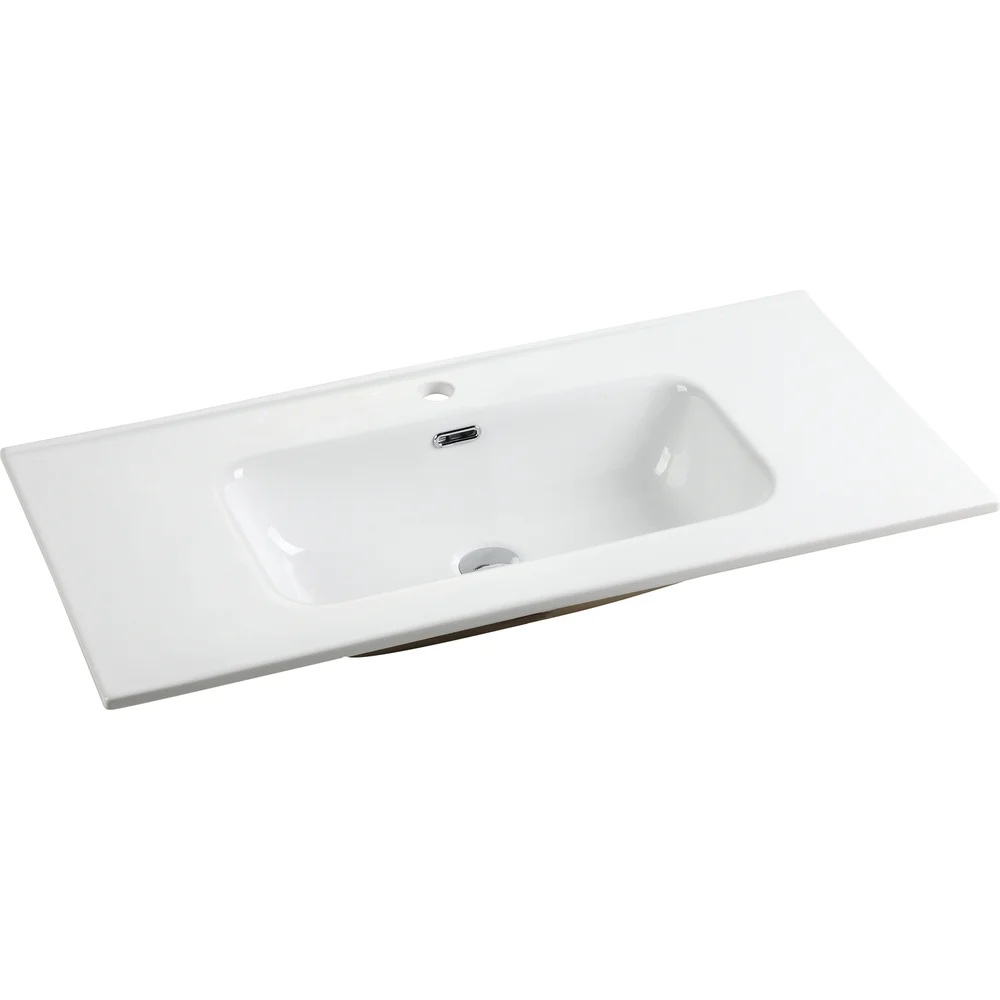 Накладной прямоугольный умывальник Ceramicanova Element CN7003