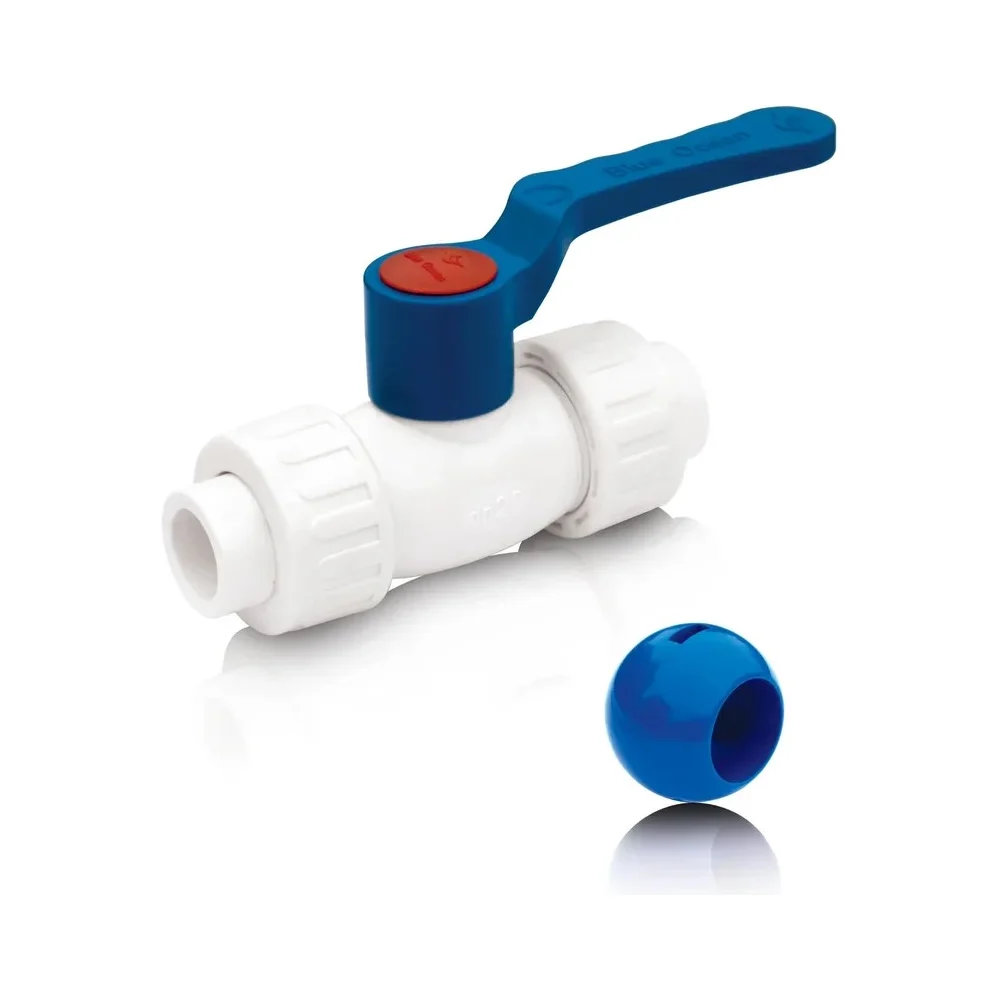 Шаровый кран Blue Ocean PPRF/BVUA-CW/PPR(W)-25