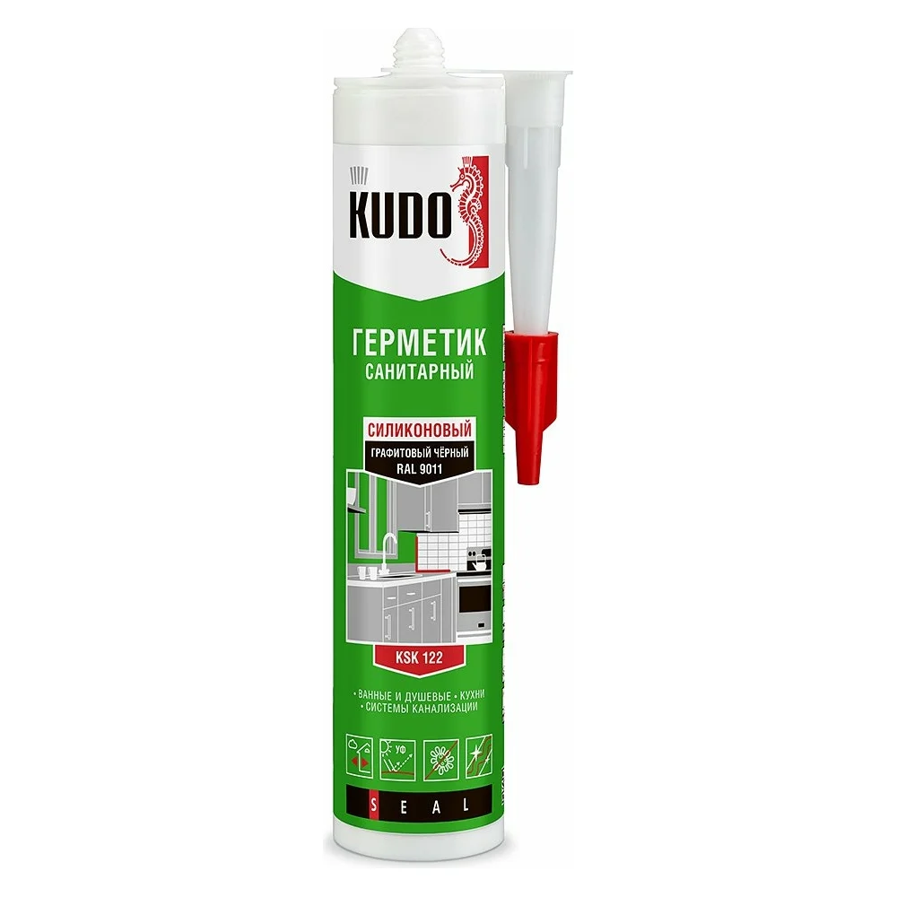 Силиконовый санитарный герметик KUDO KSK122 KUSSIL280S-2 KSK-122