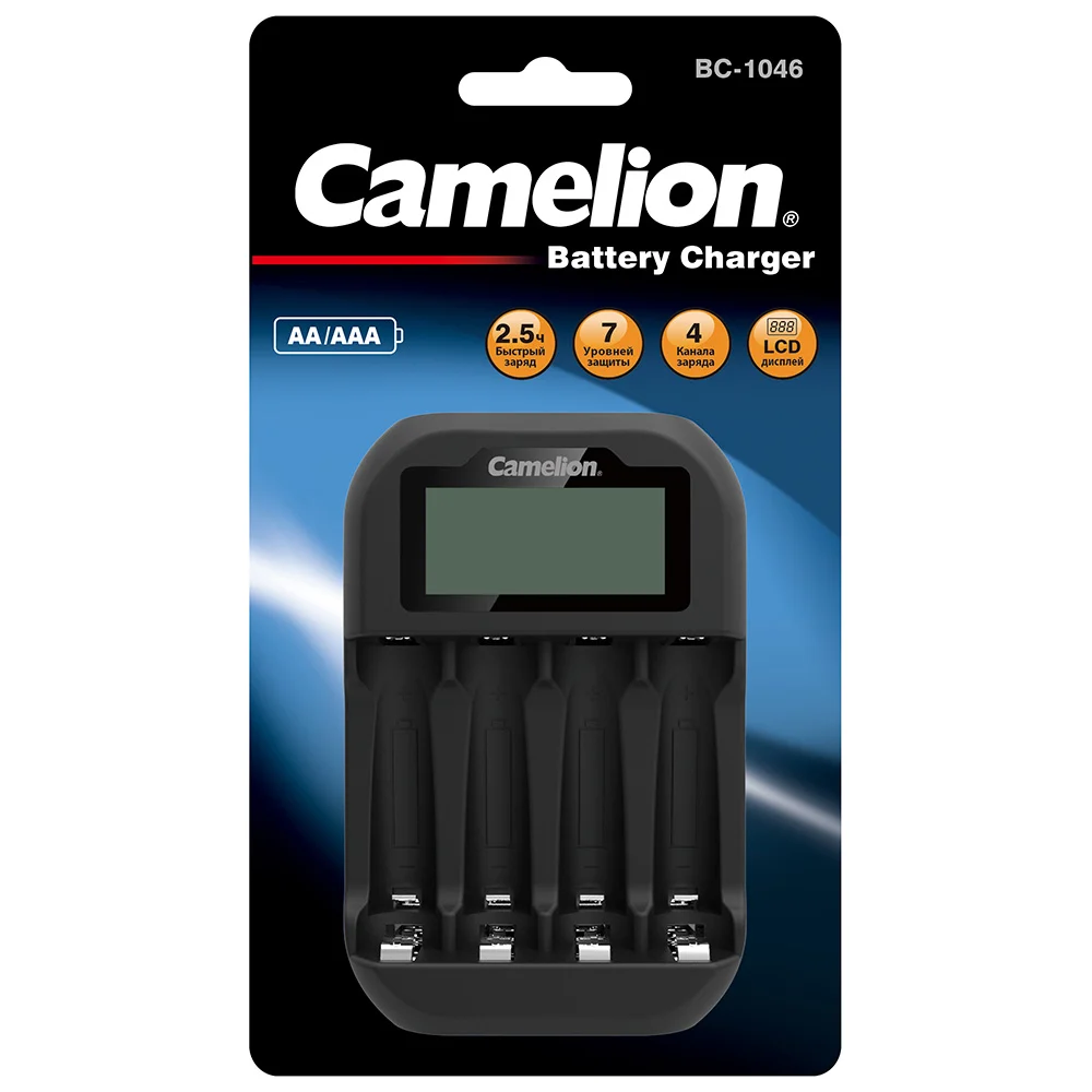 Быстрое зарядное устр-во Camelion BC-1046 15040