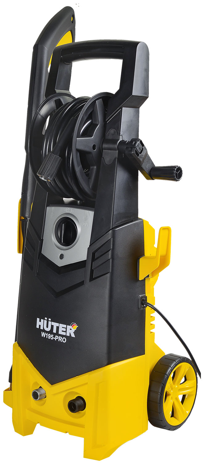 Минимойка Huter W195-PRO черно-желтый