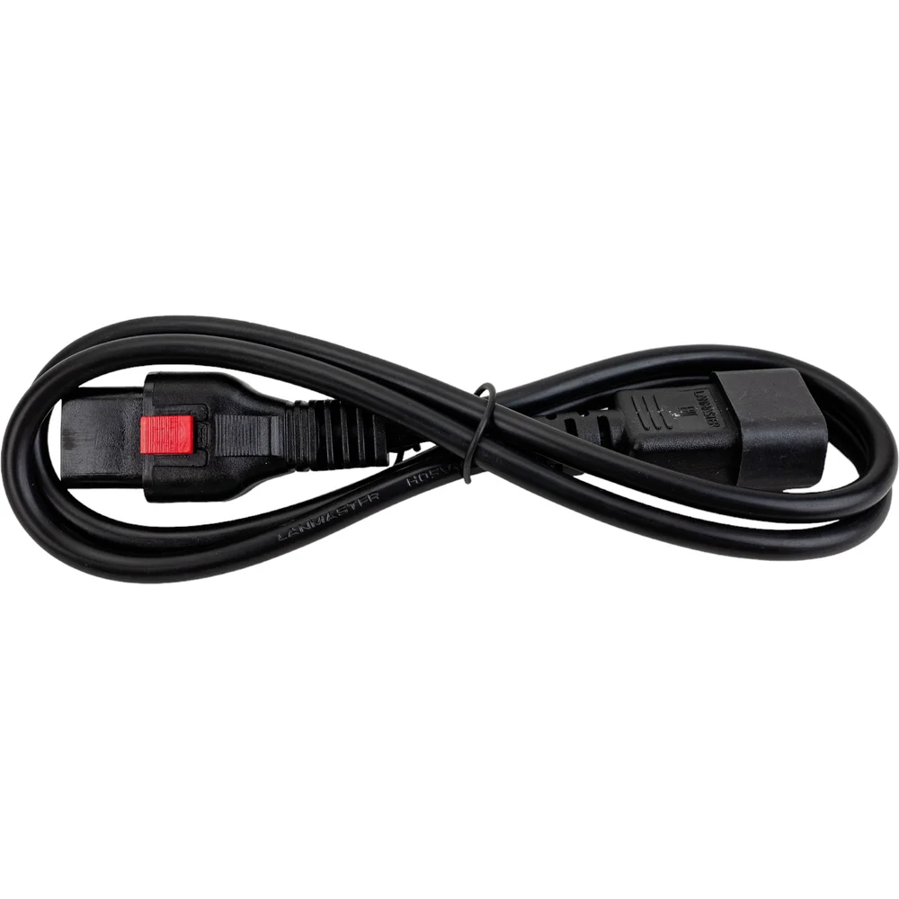 Шнур питания LANMASTER LAN-PP13L/14-1.0-BK