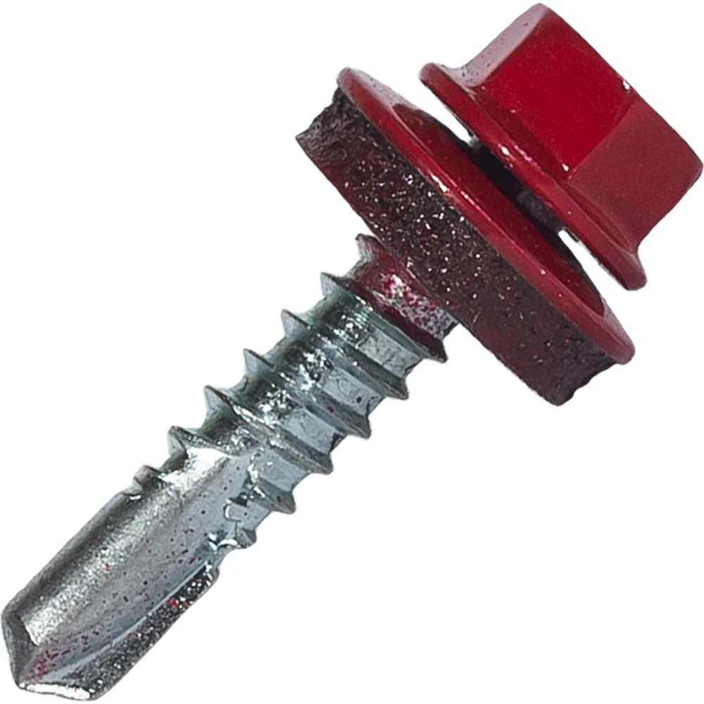 Самосверлящий винт HARDWEX ТМ HWX7-W-P9-5.5x25 мм. св.№3, RAL 3003 (250 шт.) 5190000023835