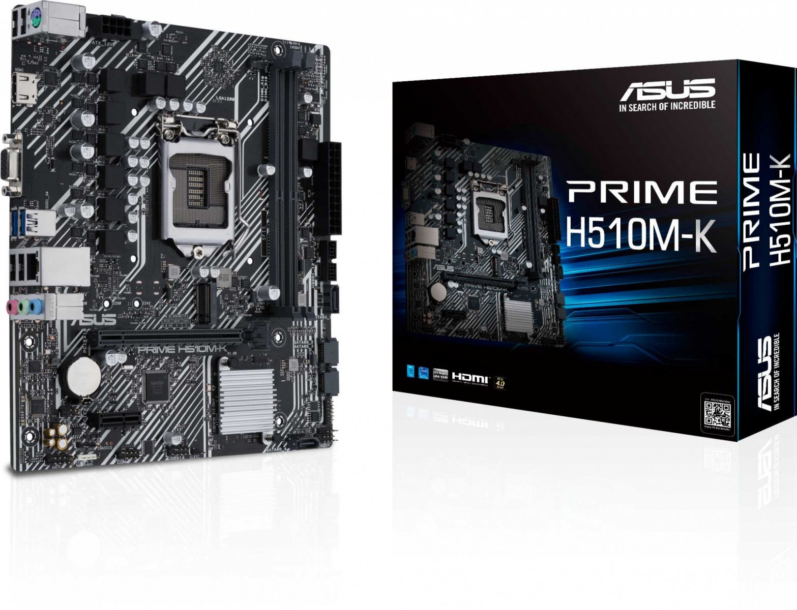 Материнская плата Asus PRIME H510M-K R2.0 (LGA1200, mATX)
