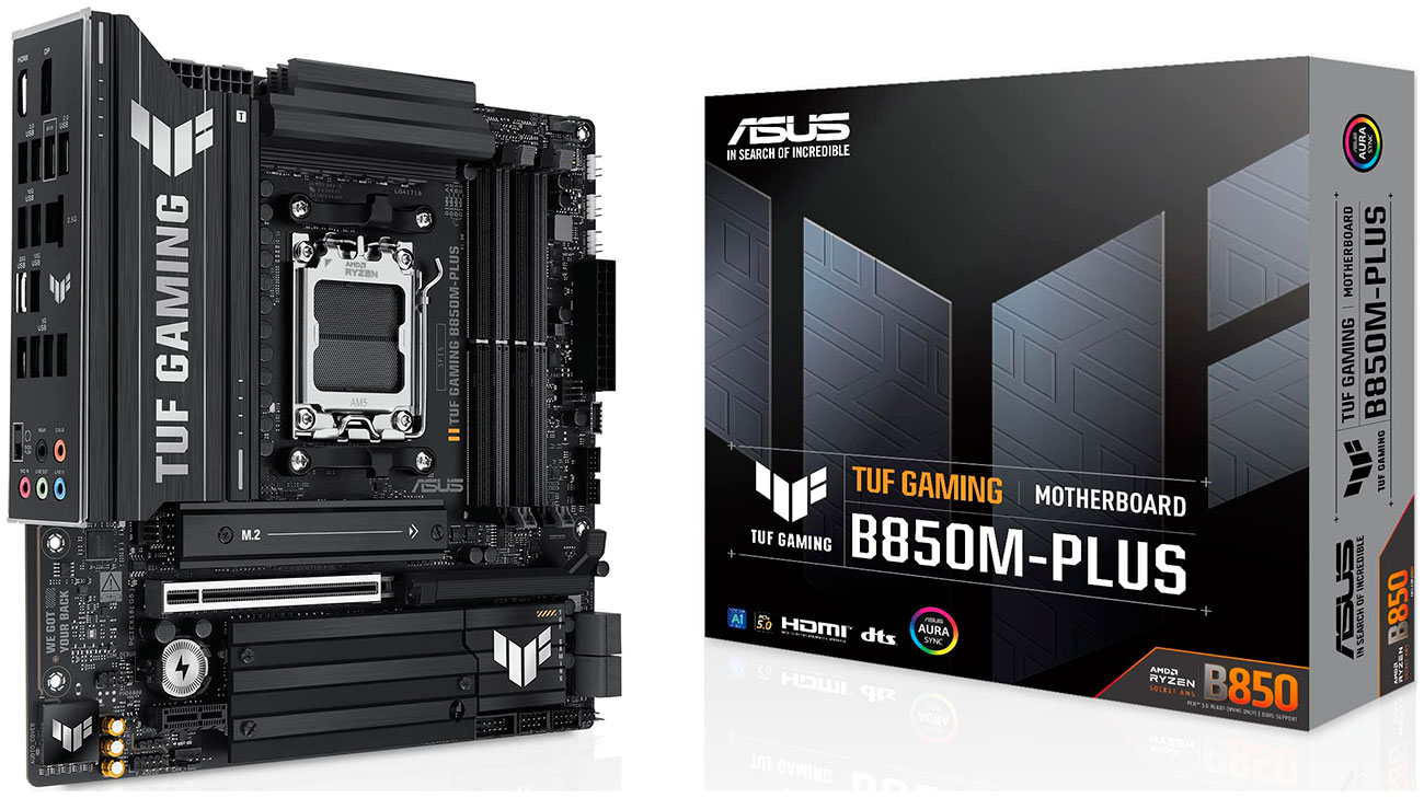 Материнская плата Asus TUF GAMING B850M-PLUS (AM5, mATX)