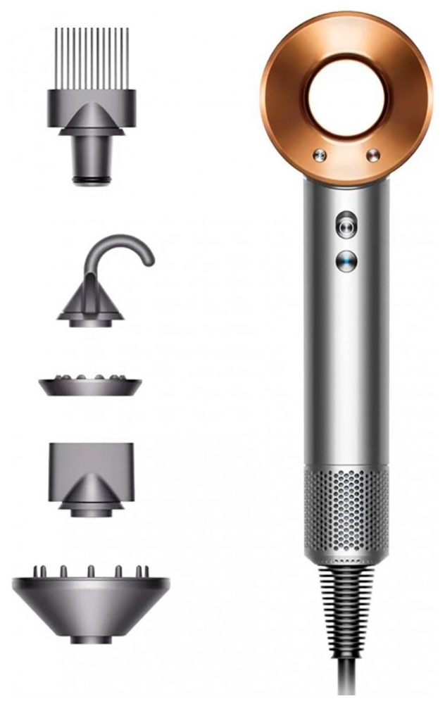 Фен Dyson HD08 (389934-01) Серебристый