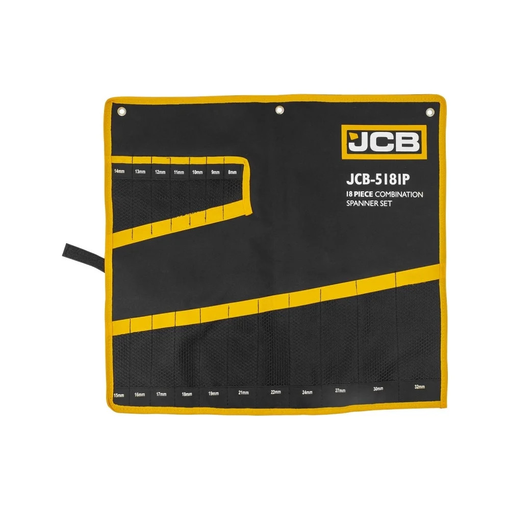 Тканевый органайзер для набора ключей JCB JCB-5181P-P