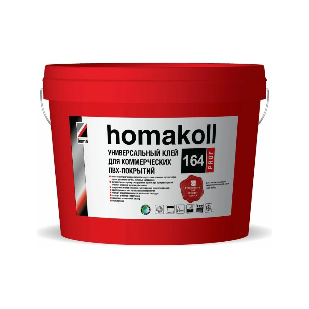 Клей для коммерческого линолеума Homakoll 300-350 г/м2, 20 кг 55077