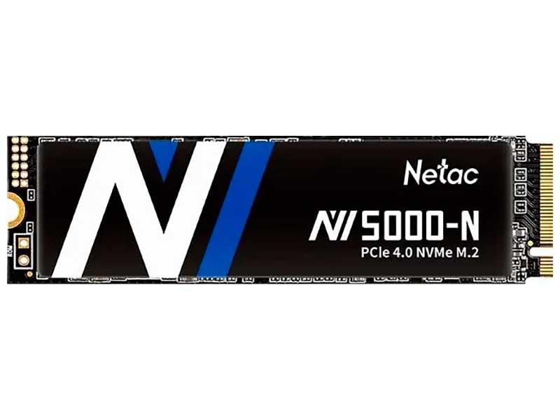 SSD накопитель Netac M.2 NV5000-N 500 Гб PCIe 4.0 3D NAND (NT01NV5000N-500-E4X)