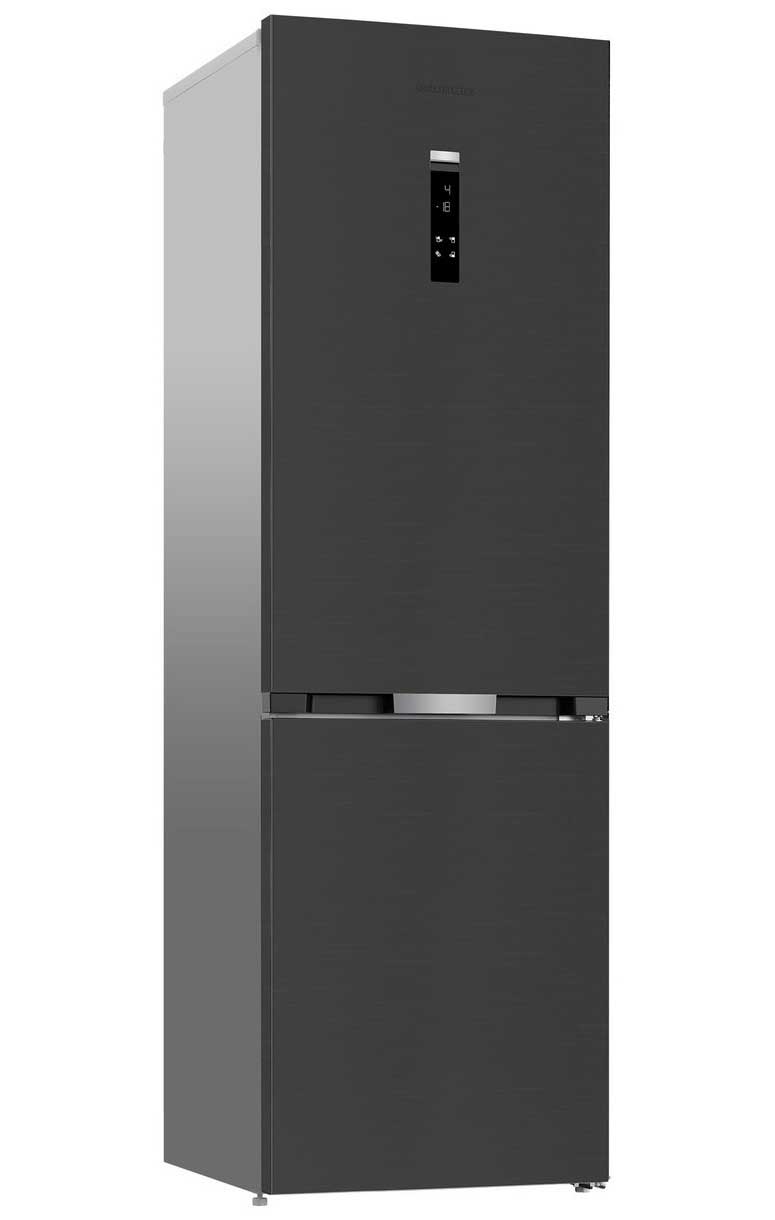 Двухкамерный холодильник Grundig GKPN669307FXD, зона свежести, система No Frost, стальной антрацит
