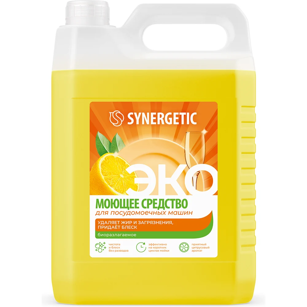 Концентрированное средство для посудомоечных машин SYNERGETIC 4613720439157 102500