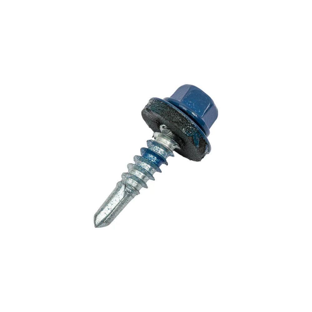 Кровельный саморез КРЕП-КОМП 5,5x25 RAL5005 насыщенный синий 250 шт. ск55255005кф