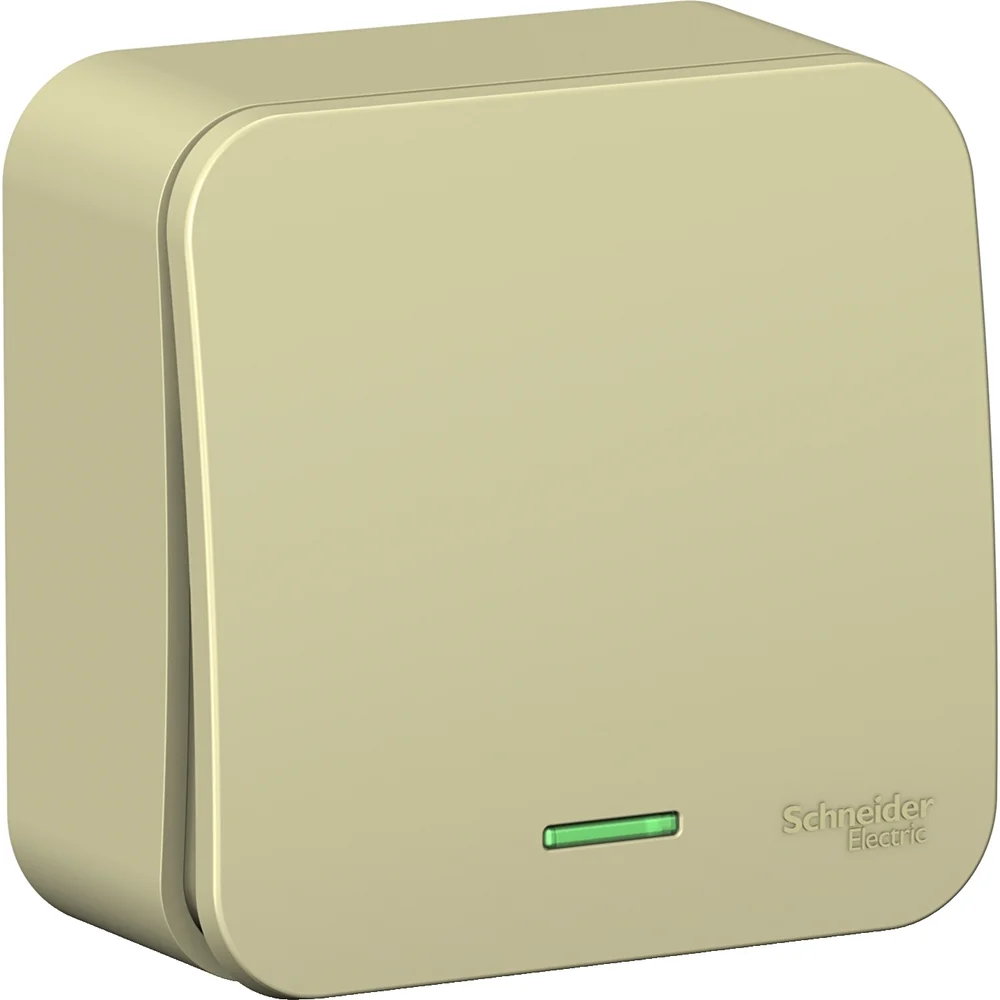 Одноклавишный переключатель Systeme Electric Blanca BLNVA106117