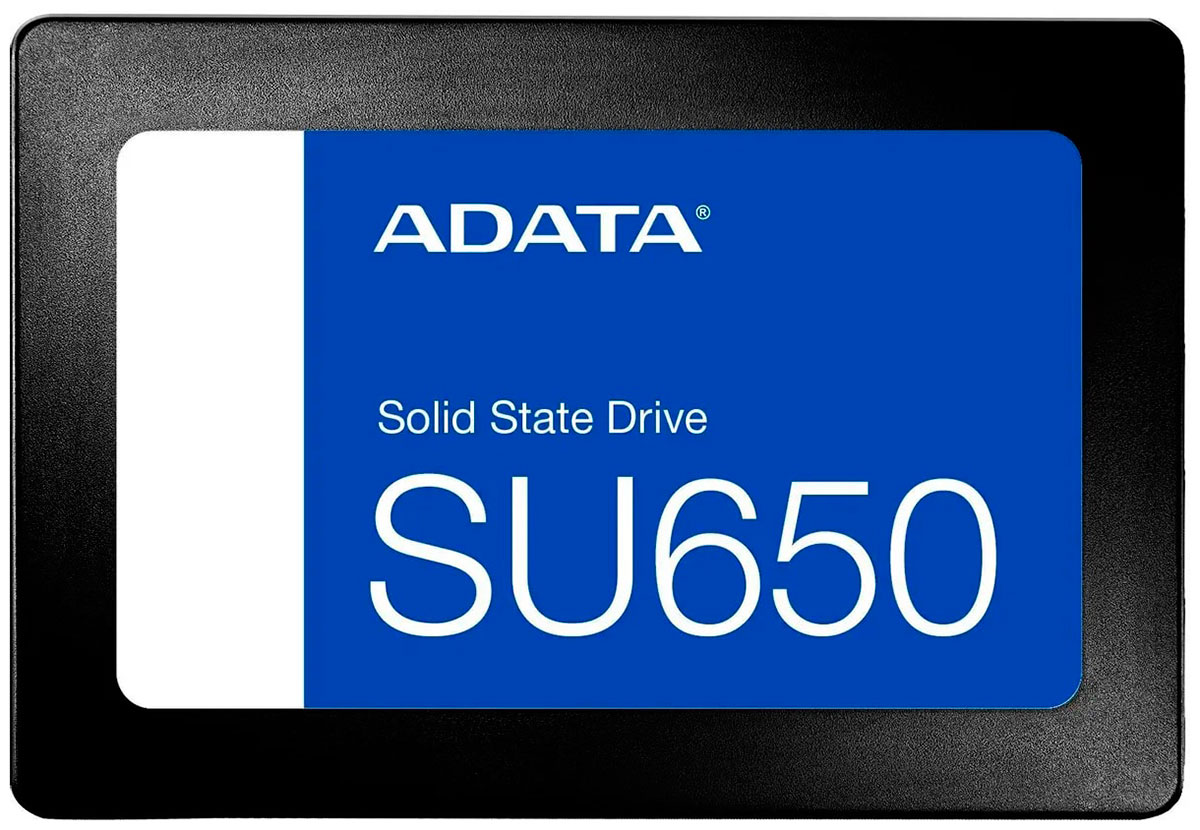 SSD накопитель Adata SU650 2.5 256 Гб SATA III 3D NAND (ASU650SS-256GT-R)