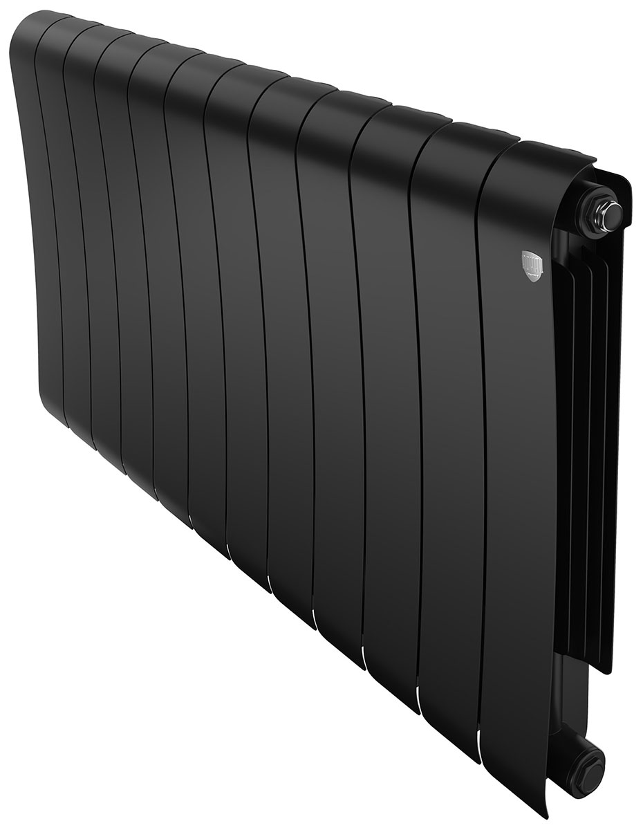 Радиатор биметаллический Royal Thermo Infinity 500 Noir Sable, 12 секций