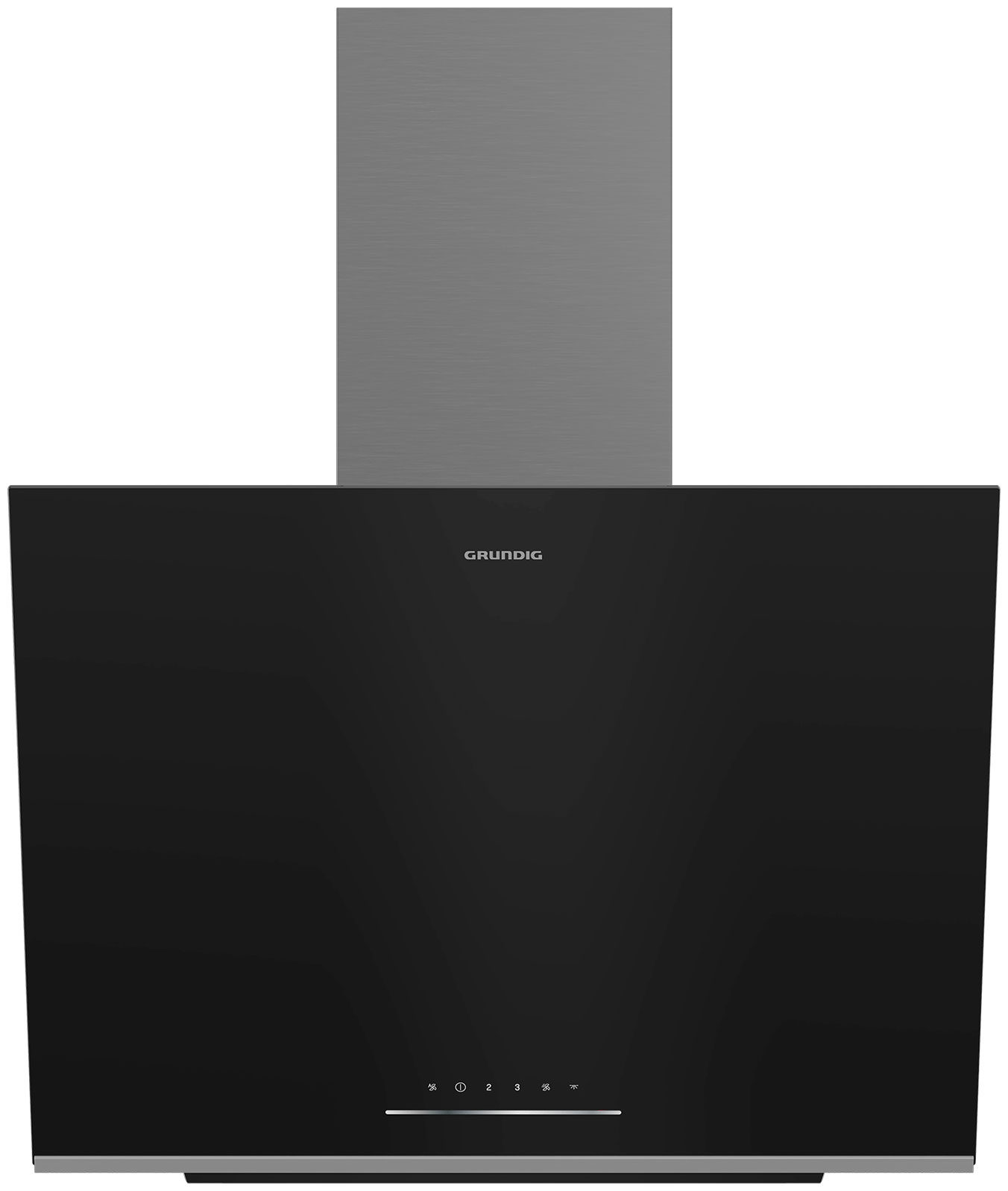 Вытяжка Grundig GDSP2464BBSC, черный, наклонная, сенсорное управление