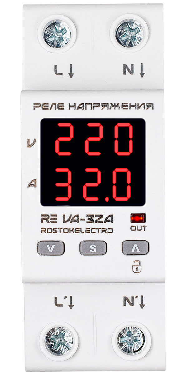 Реле напряжения RE VA-32A