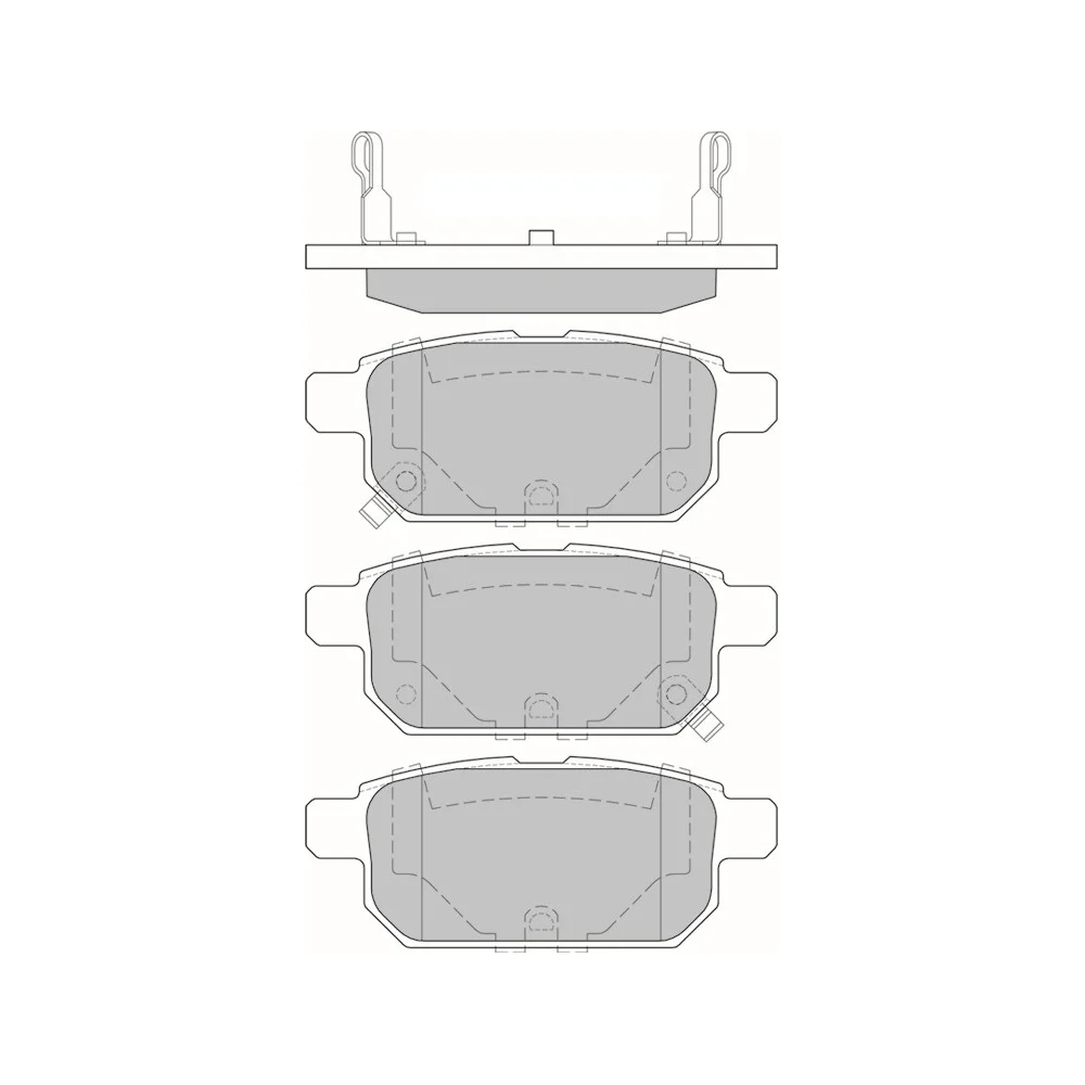 Дисковые тормозные колодки Avantech AV923 104433
