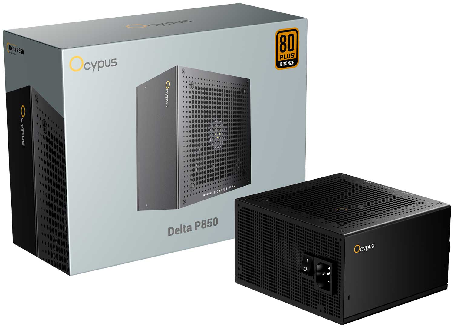 Блок питания Ocypus Delta P850 850W Bronze ATX 3.1 (P850-BF)